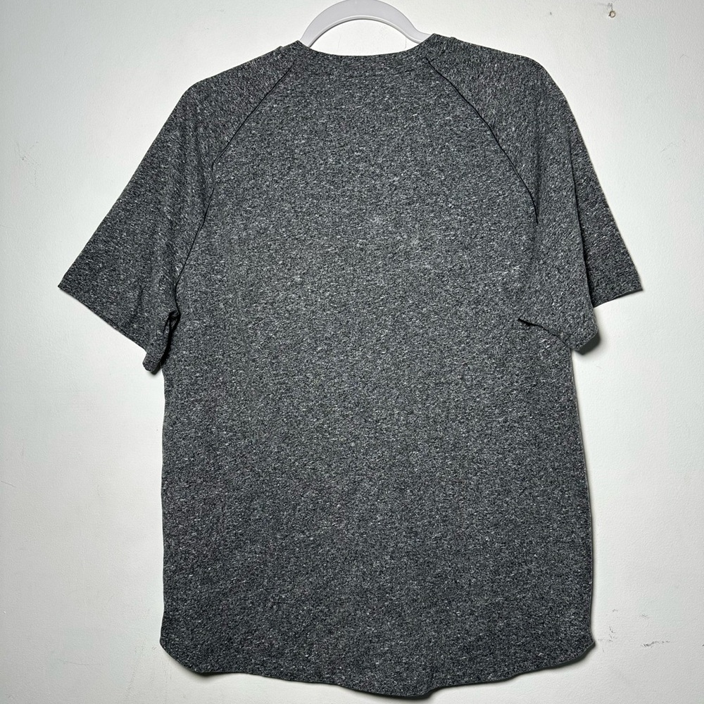 STYLUS Charcoal Stylus Men's Gray Heathered‎ Raglan Sleeve T-Shirt Size L - Picture 10 of 11